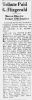 Richard G Fitzgerald obituary Richard G Fitzgerald obituary