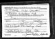 James Victor Sparkes WWII draft registration card