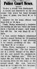 Philip Kirby brings charges to court for assault- Evening Telegram, 9 Sep 1911