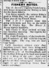 Fishery Notes, Evening Telegram July 27, 1896