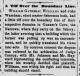 A tiff over the boundary line, Evening Telegram, July 19, 1890