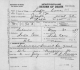 Joseph West death certificate