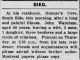 John Wareham Obituary Evening Telegram, Dec 26, 1911