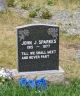 John J Sparkes Headstone