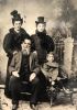 George Richard Davis, daughters Florence and Jane and grandson John McLeod ca 1893, Hailfax