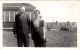 Jim and Nellie Snook in front of their house on Mundy Pond Road